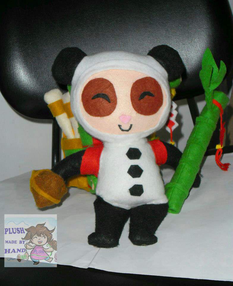 panda teemo plush