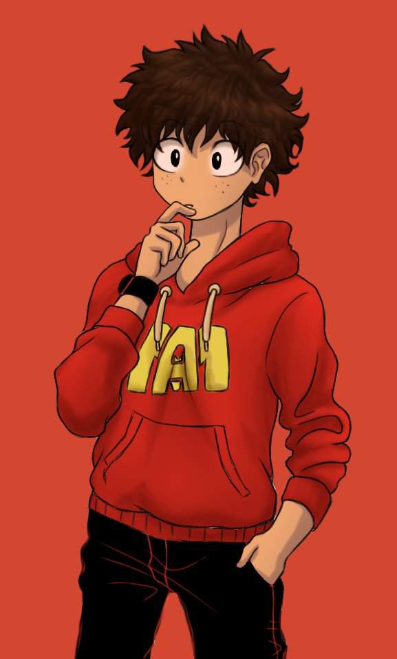 deku all might hoodie