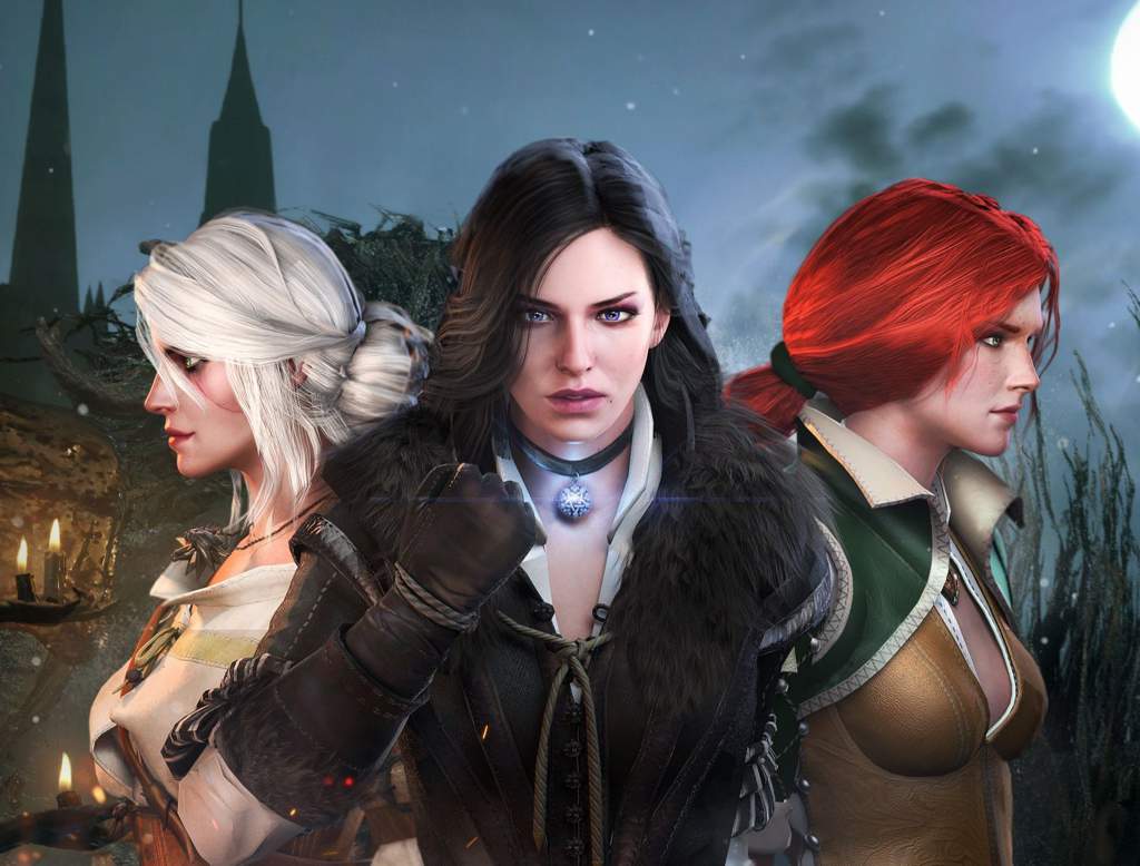 Witcher romance cards photo