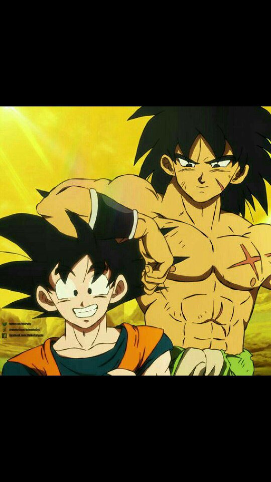 Goku y broly Wiki DRAGON BALL ESPAÑOL Amino