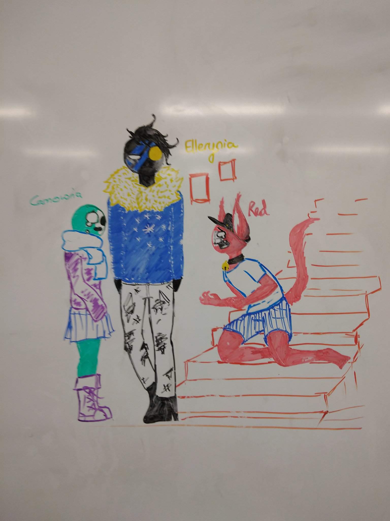 Sketches on the whiteboard | CH_Amino Amino