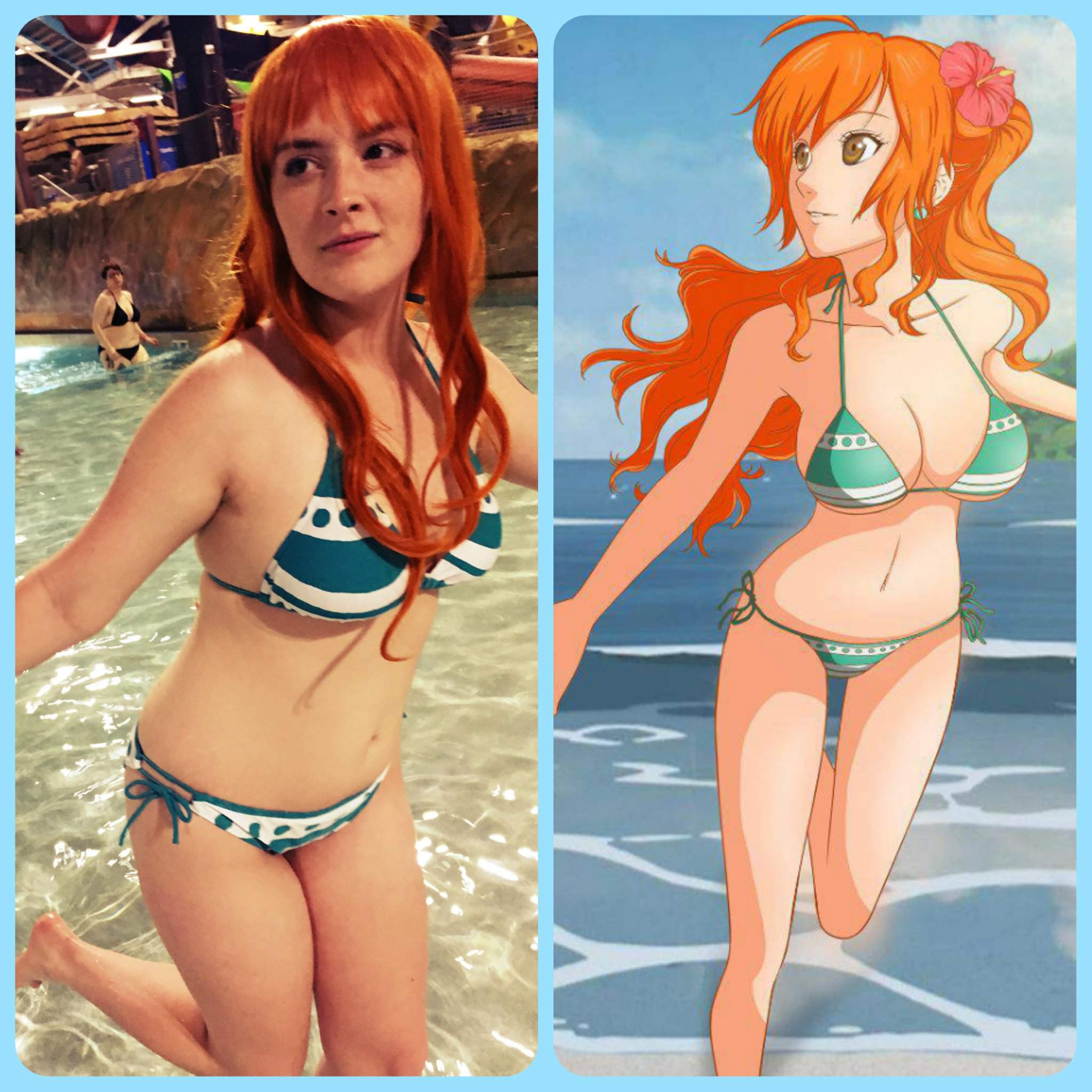 Hey howdy hey OPA~ Oh man What have I done I uhh Made a Nami swimsuit And w...