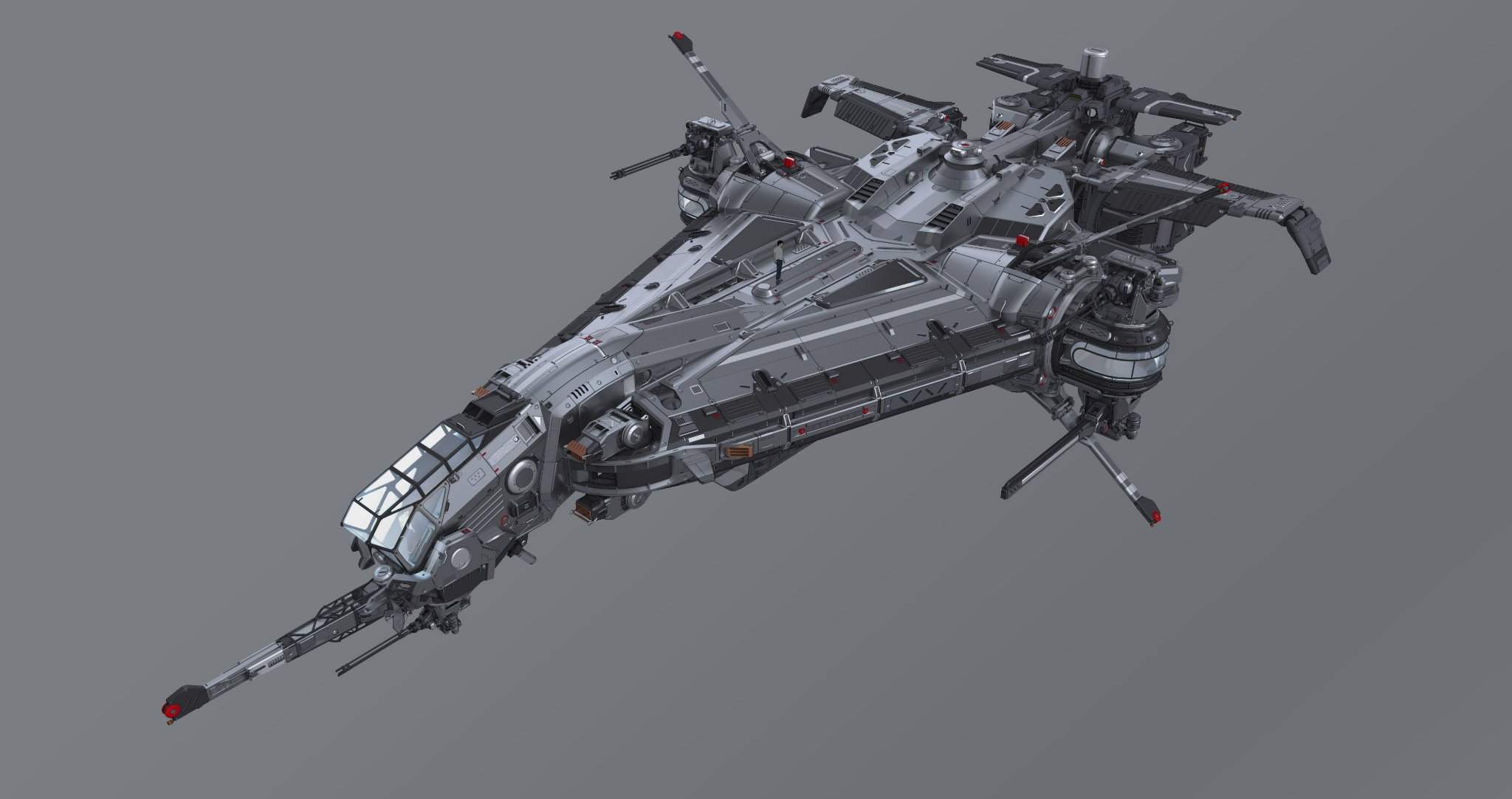 Ch Kestrel Gunship 