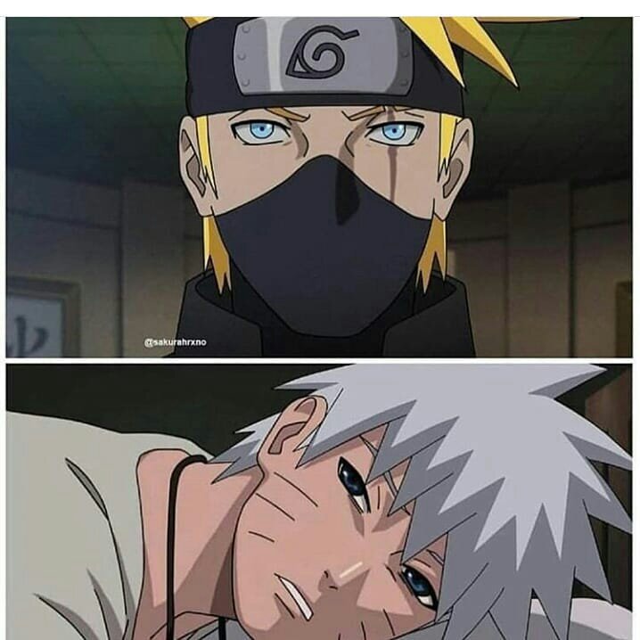 Kakashi And Naruto Changed Their Hair Color O Naruto Amino