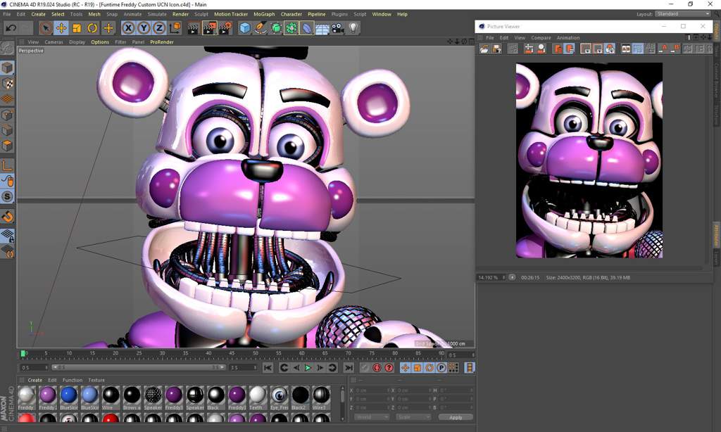 Funtime Freddy Icon Cinema D Render Five Nights At Freddys Ptbr Amino Images And Photos Finder