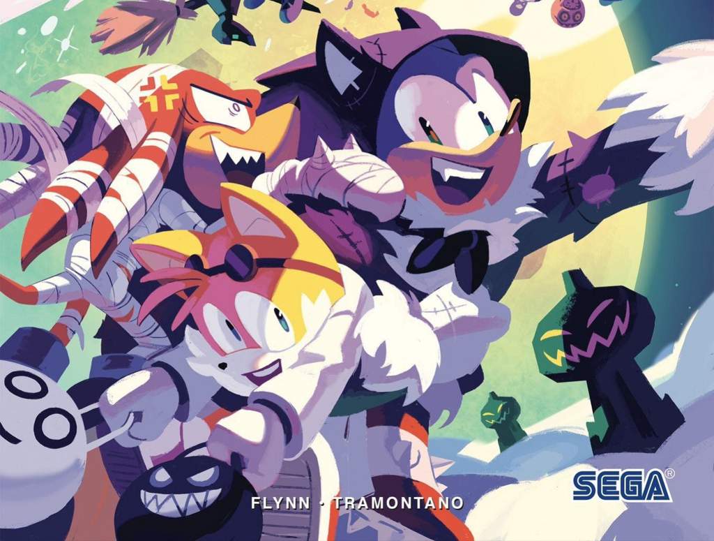 Analizando La Portada De Halloween Sonic Idw N Mero Sonic The