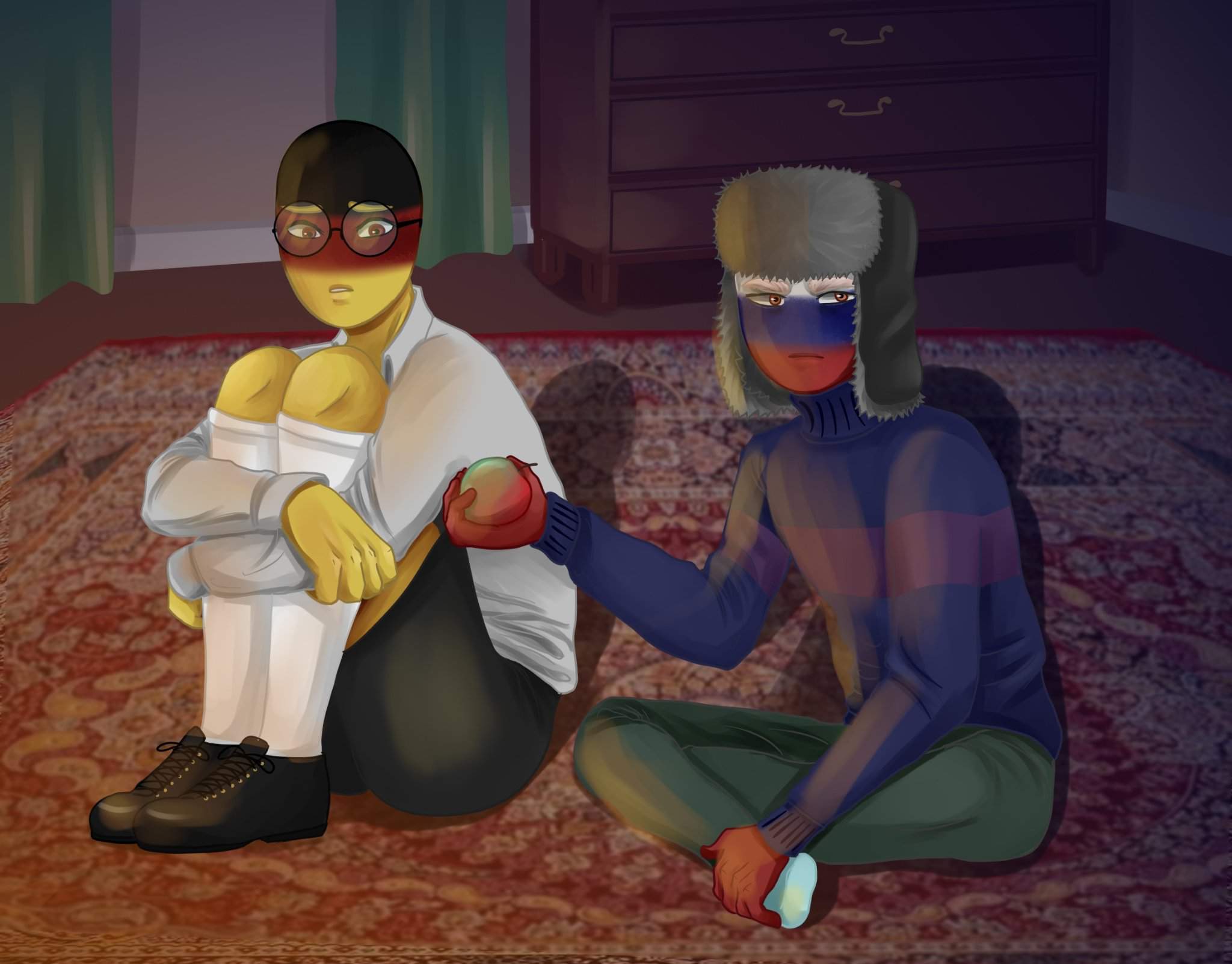 ссср пассив и рейх актив countryhumans фанфики фото 81