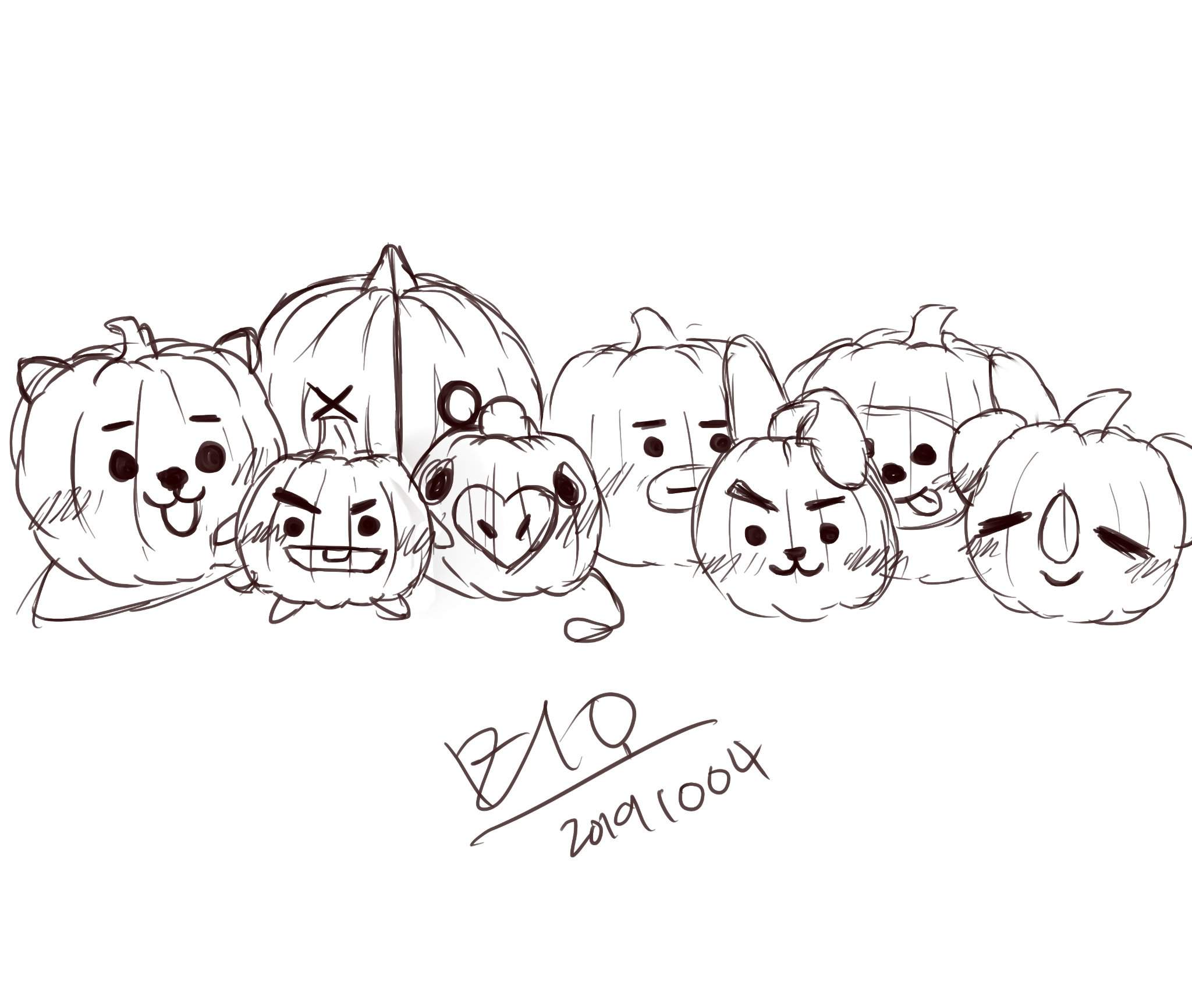 20191004-pumpkin-bt21-bts-amino