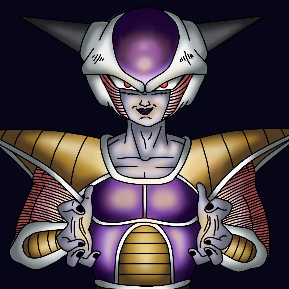 Just a Frieza Drawing for The FriezaWeek DragonBallZ Amino
