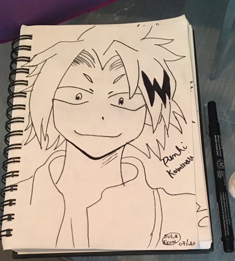 Denki Kaminari That I Just Drew | My Hero Academia Amino