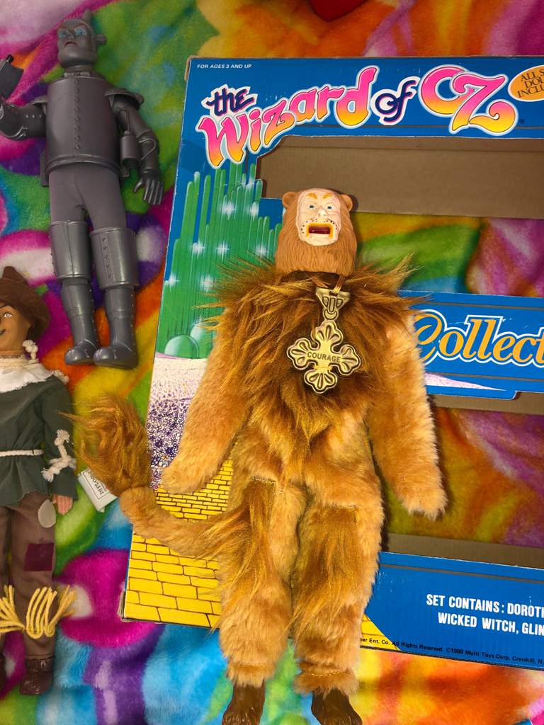 and finally, the cowardly lion!