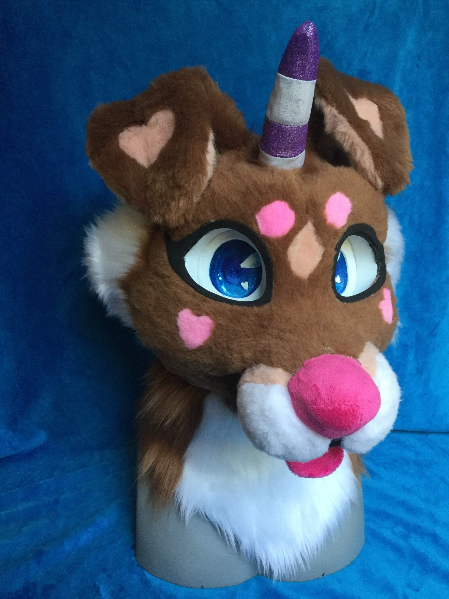 unicorn fursuit head