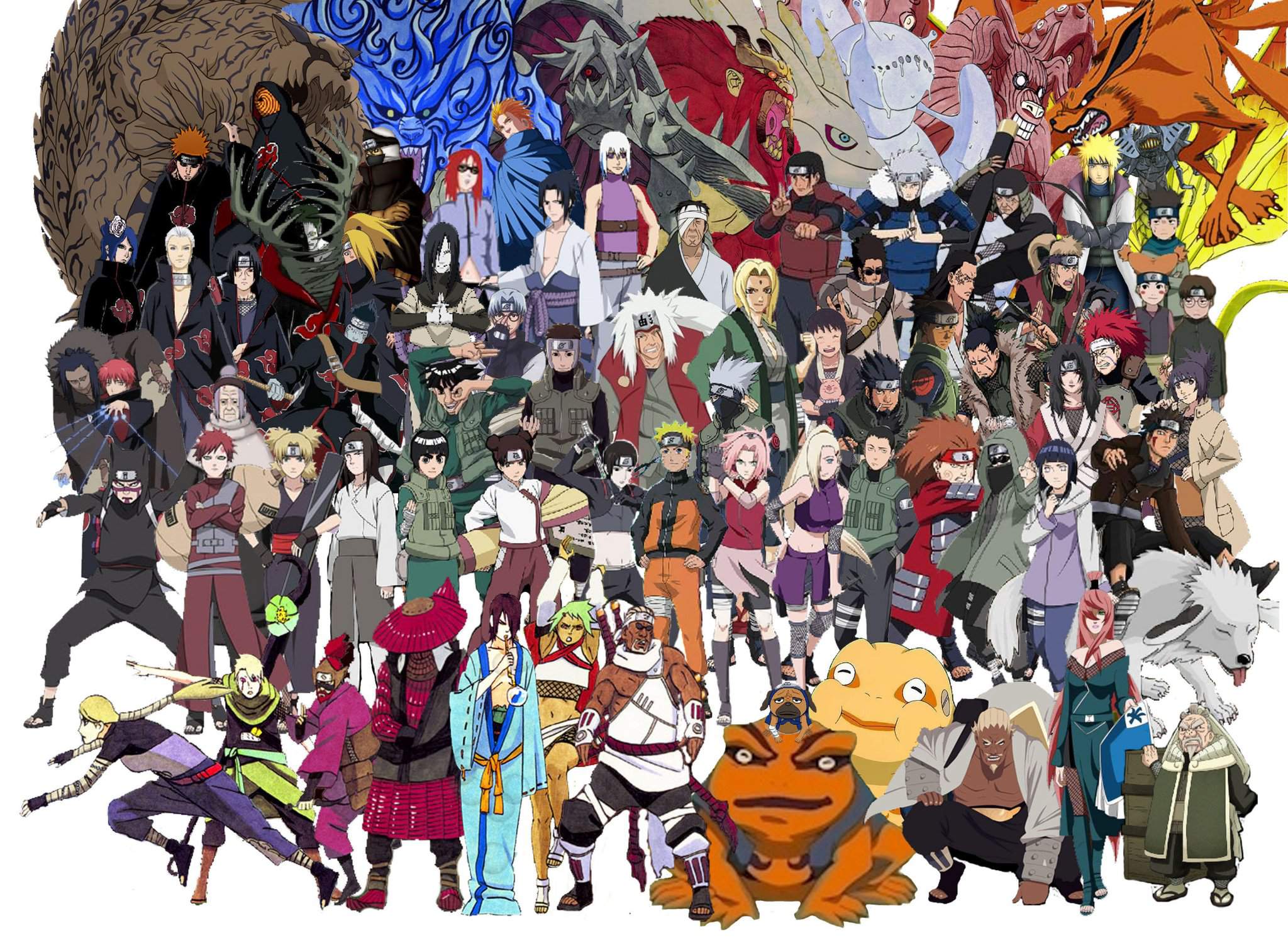 Много персонажей на одном арте фото