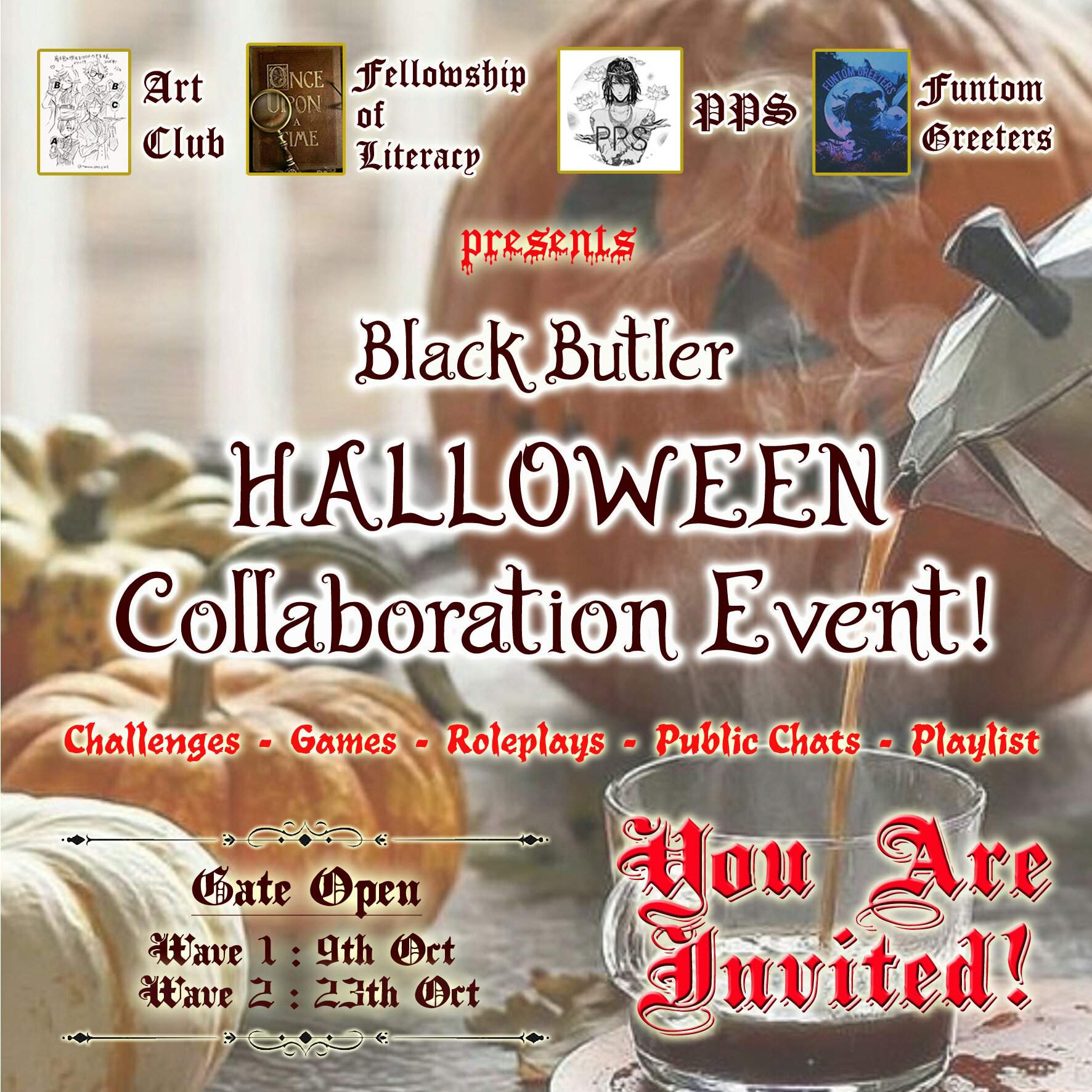 BB Halloween Collaboration Event 2019 Opens Now! 1st Event: Guessing ...