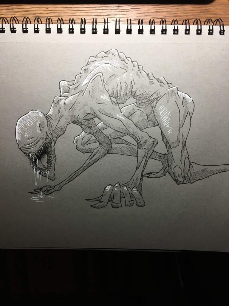 Inktober Day 9 Frail