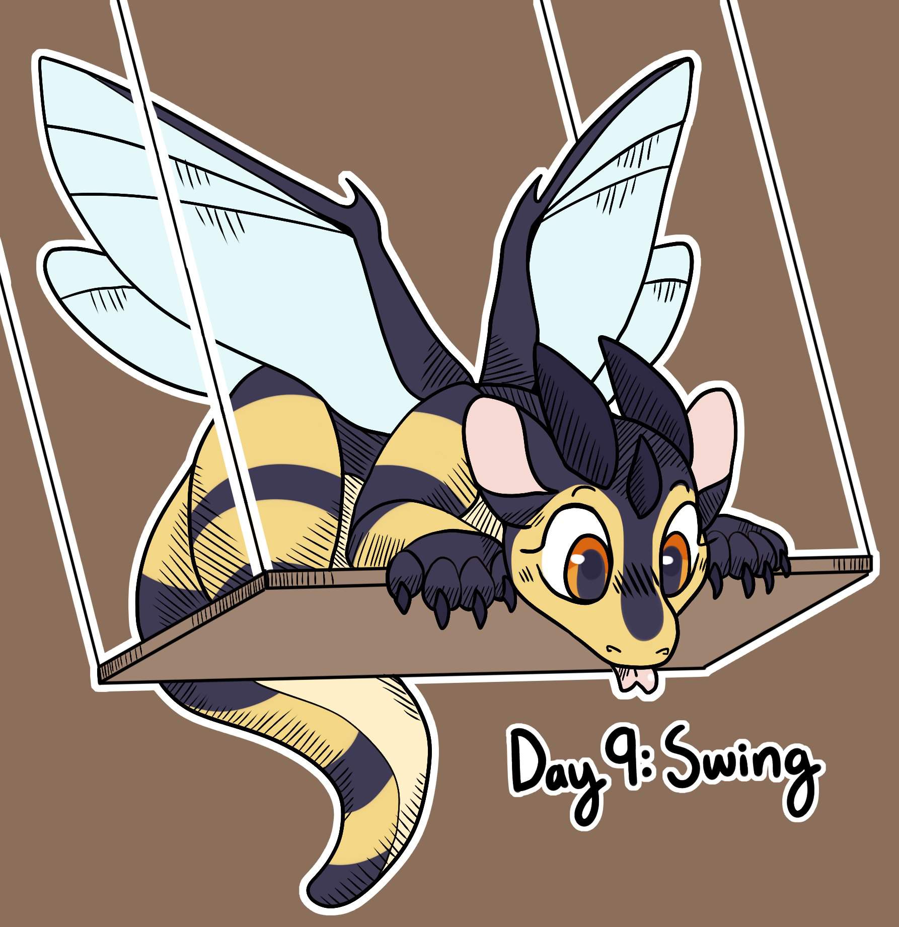 Inktober Day Bumblebee Swing Wings Of Fire Amino