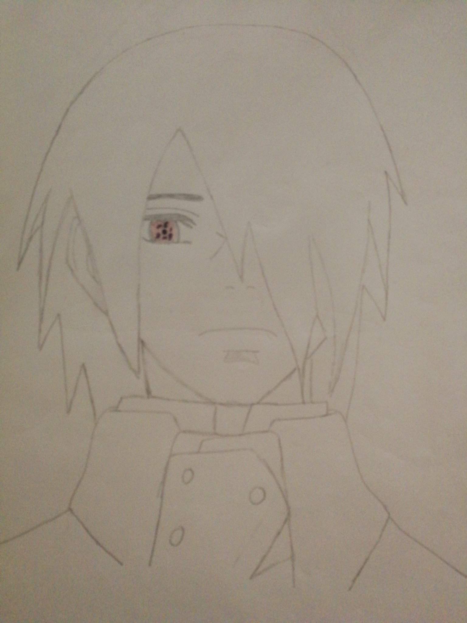 Dibujo De Sasuke Uchiha Adulto Naruamino Amino