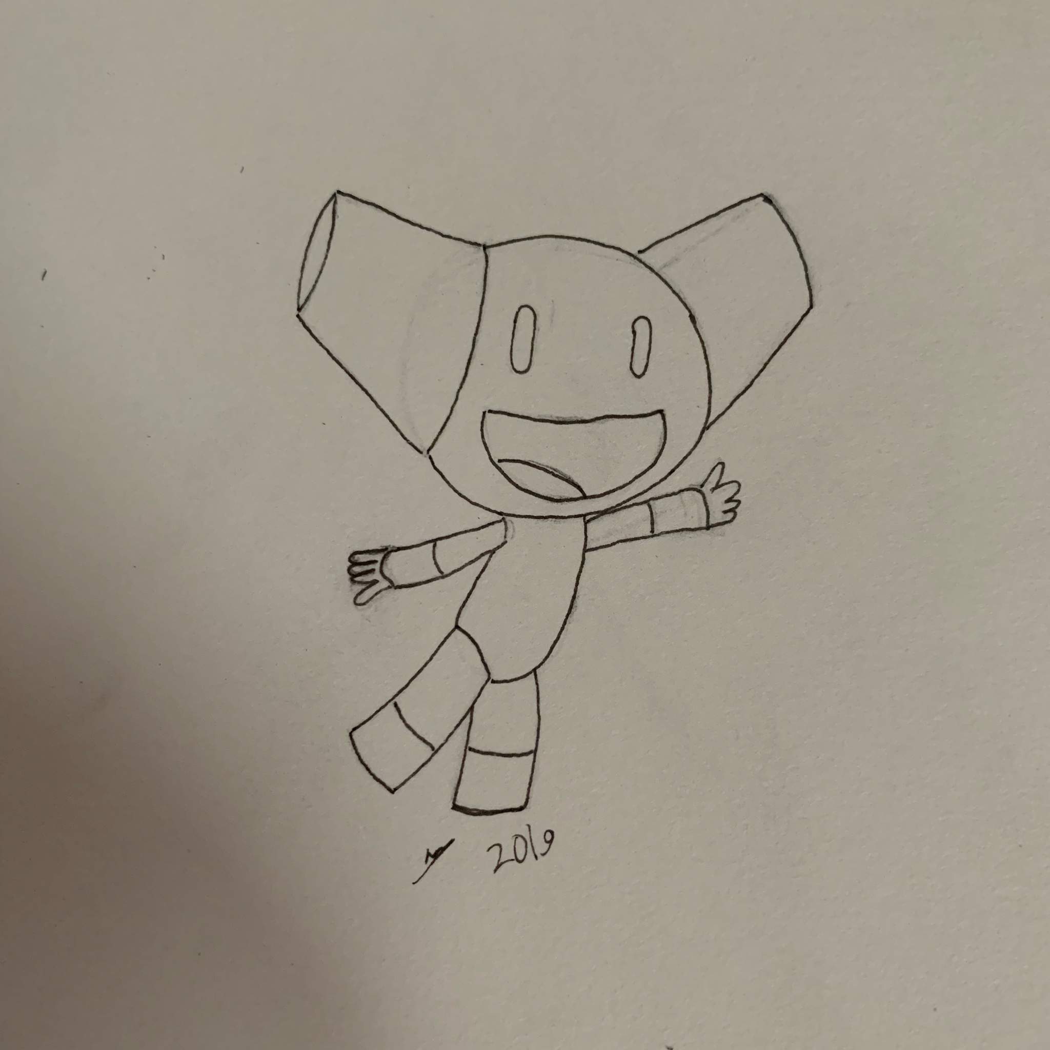 Robot Boy Sketch | Cartoon Amino
