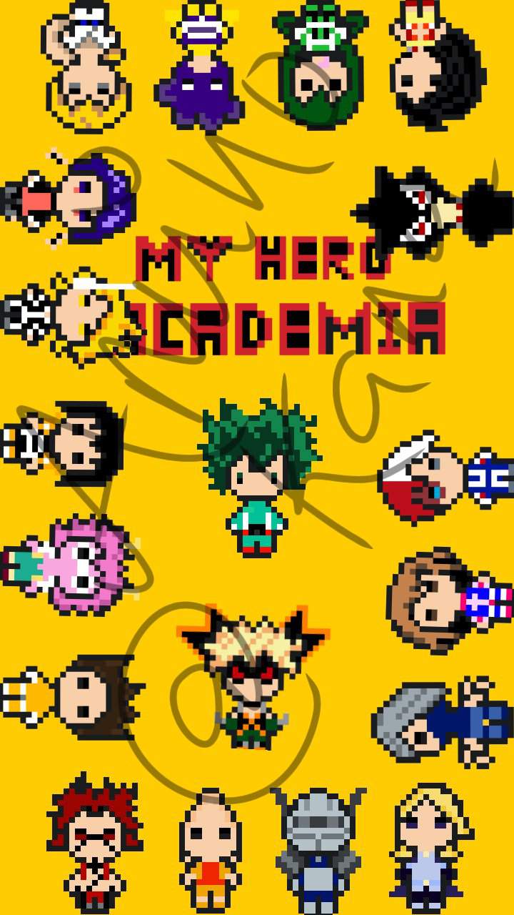 My Hero Academia Wallpaper Pixel Art | Anime Amino