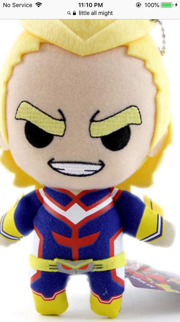 all might plushie