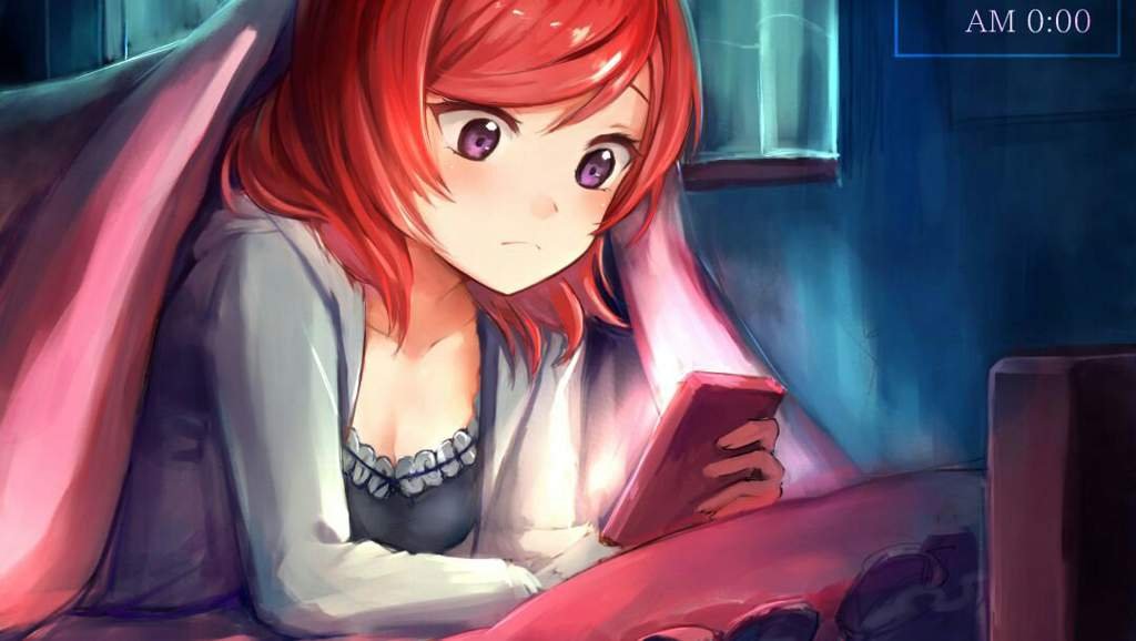 Red hair in anime