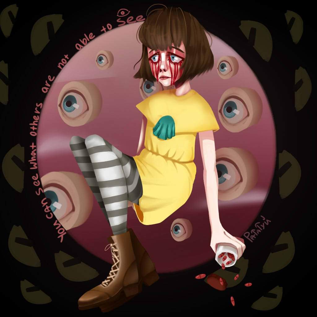 you can see what others are not able to see Fran Bow Rus Amino.
