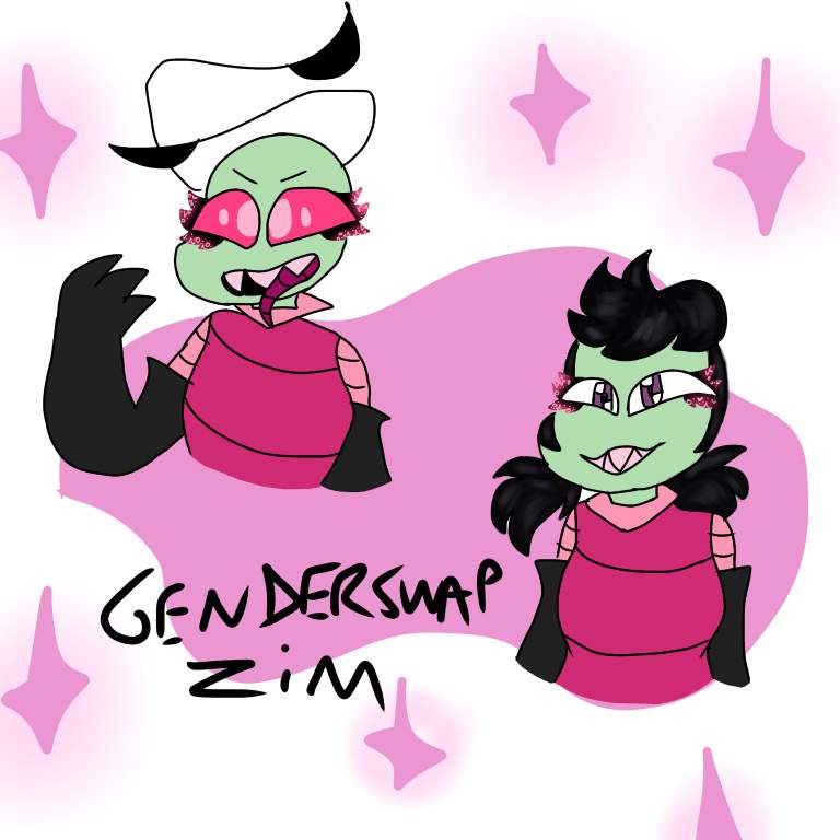 Genderbend Zim Invader Zim Br Amino Amino