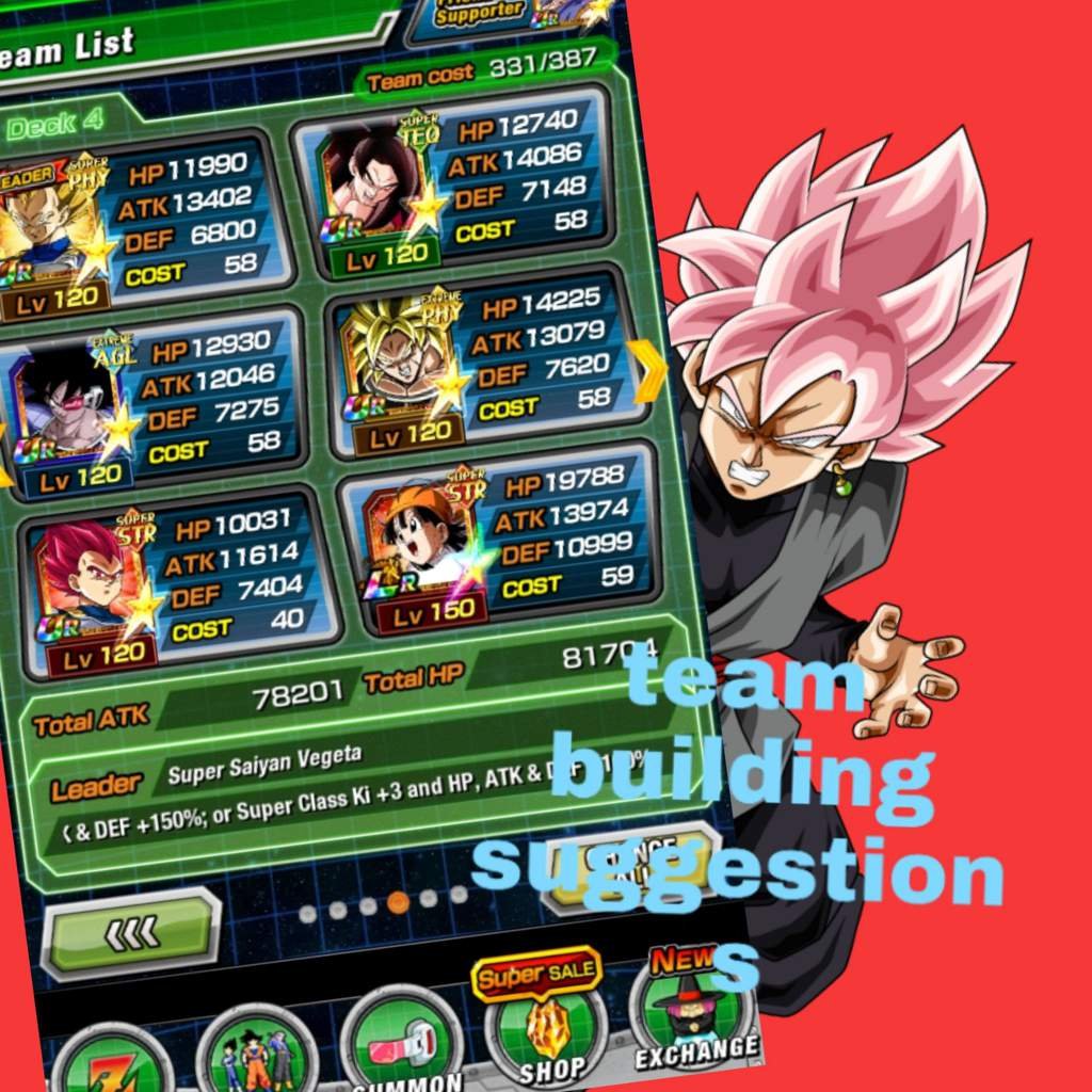 Team Builder Dokkan 40 - t3rlh9r