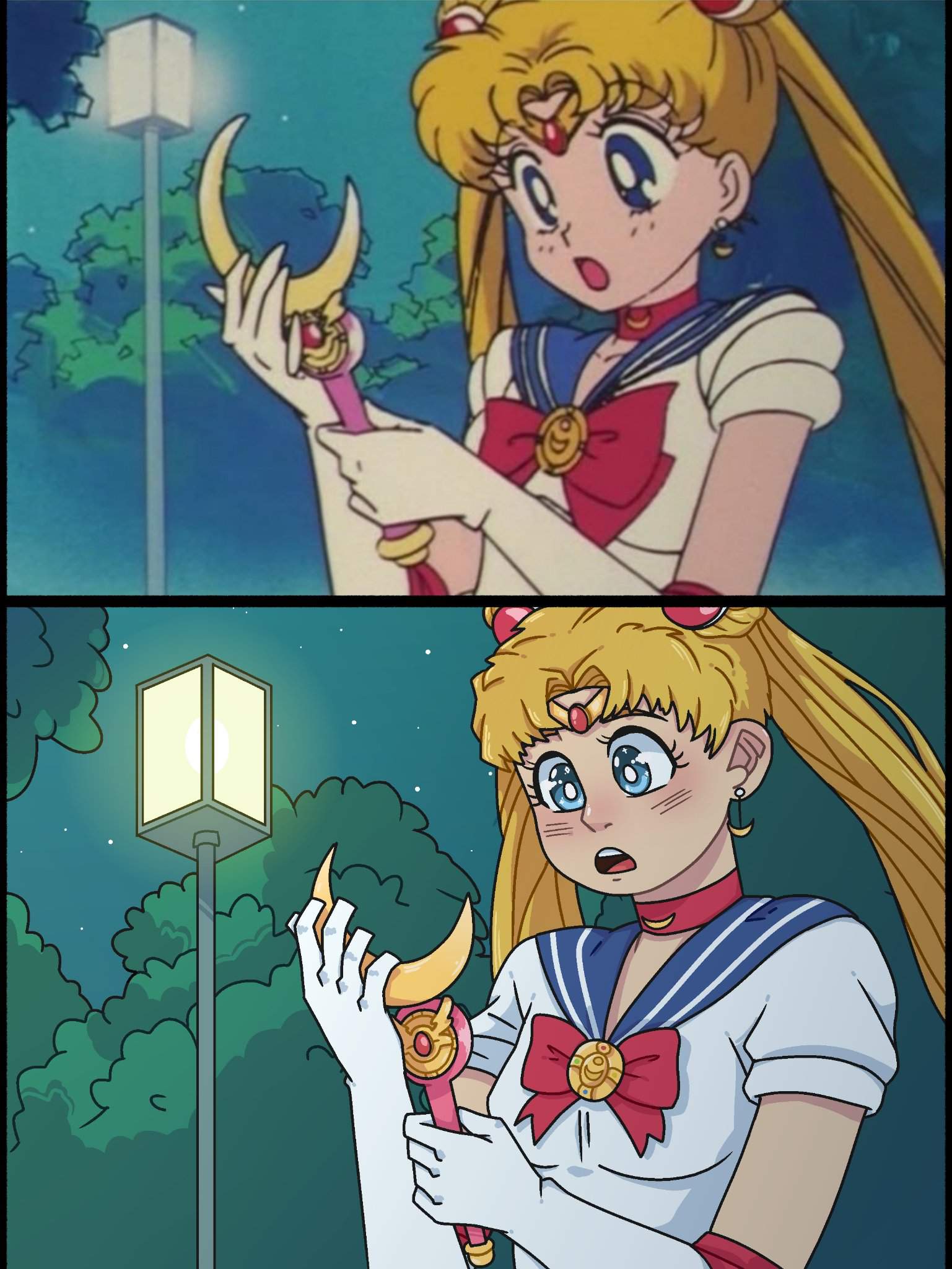 Флешмоб Sailor Moon redraw