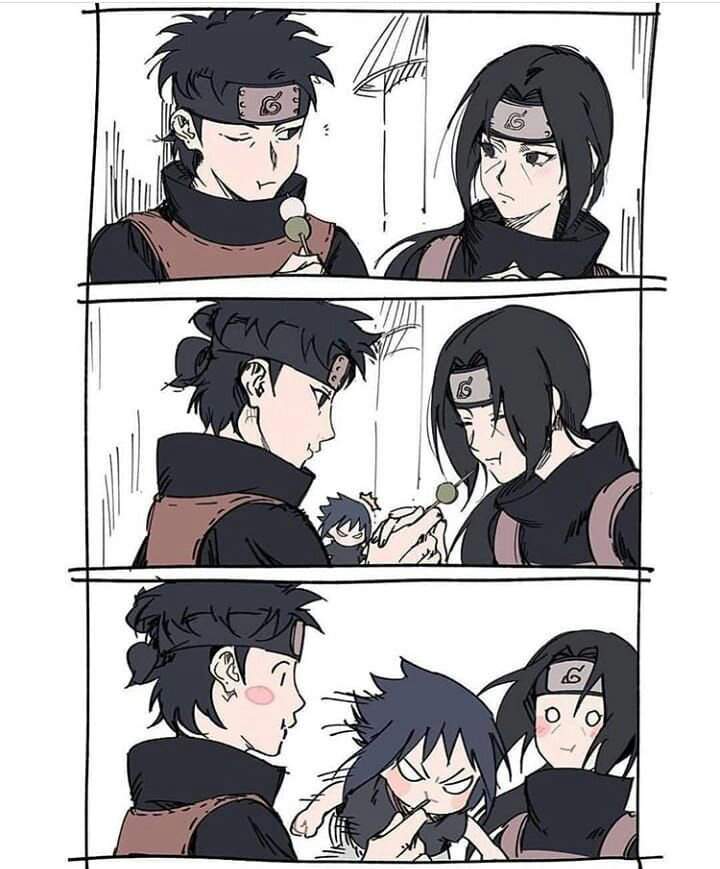 Itachi And Shisui And Sasuke 😂 T T Naruto Amino