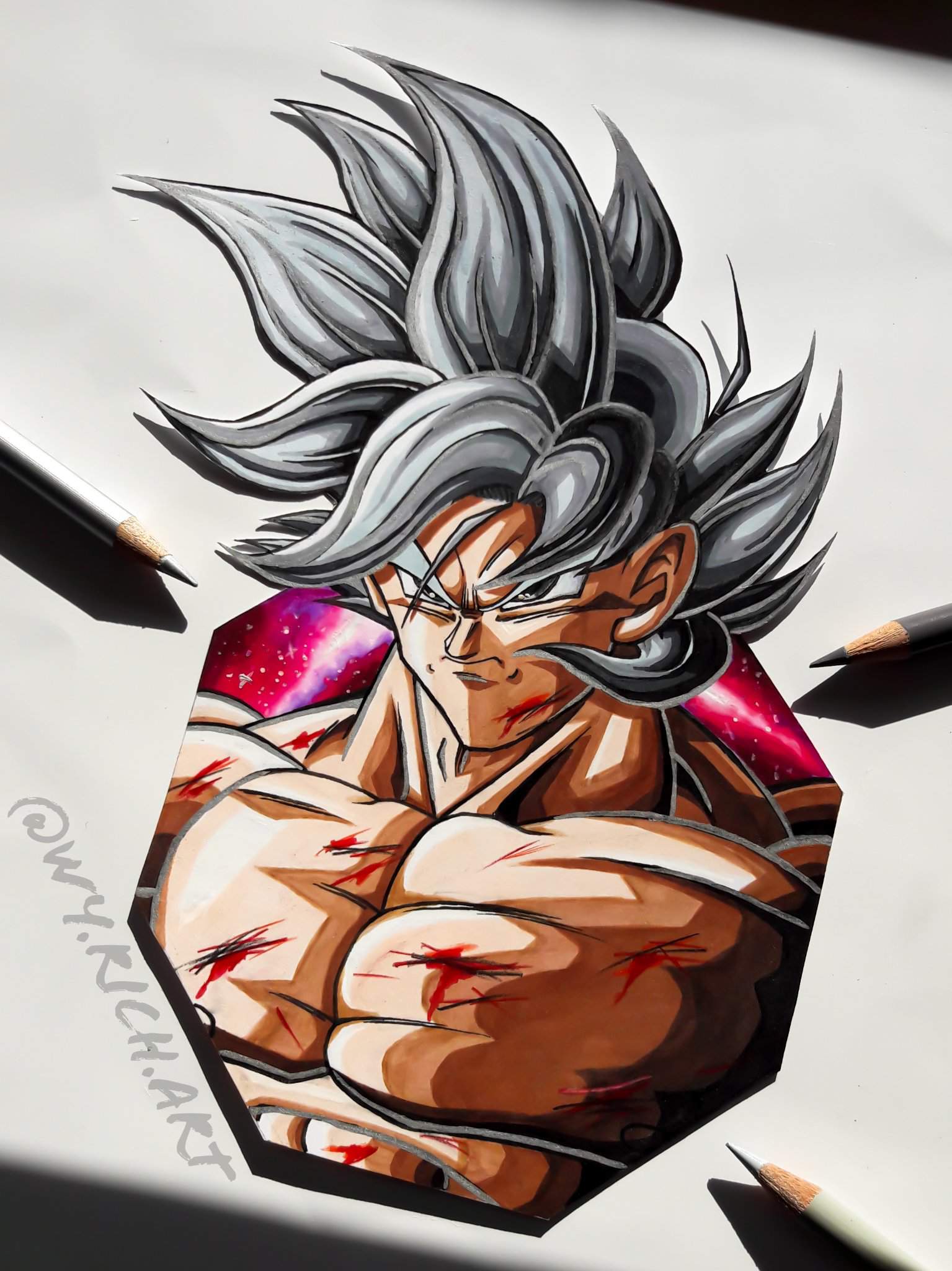 MUI Goku Drawing DragonBallZ Amino