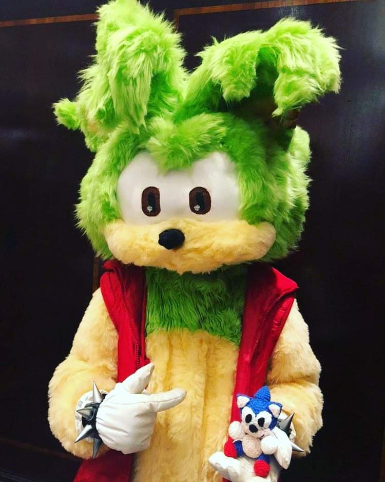 manic the hedgehog plush