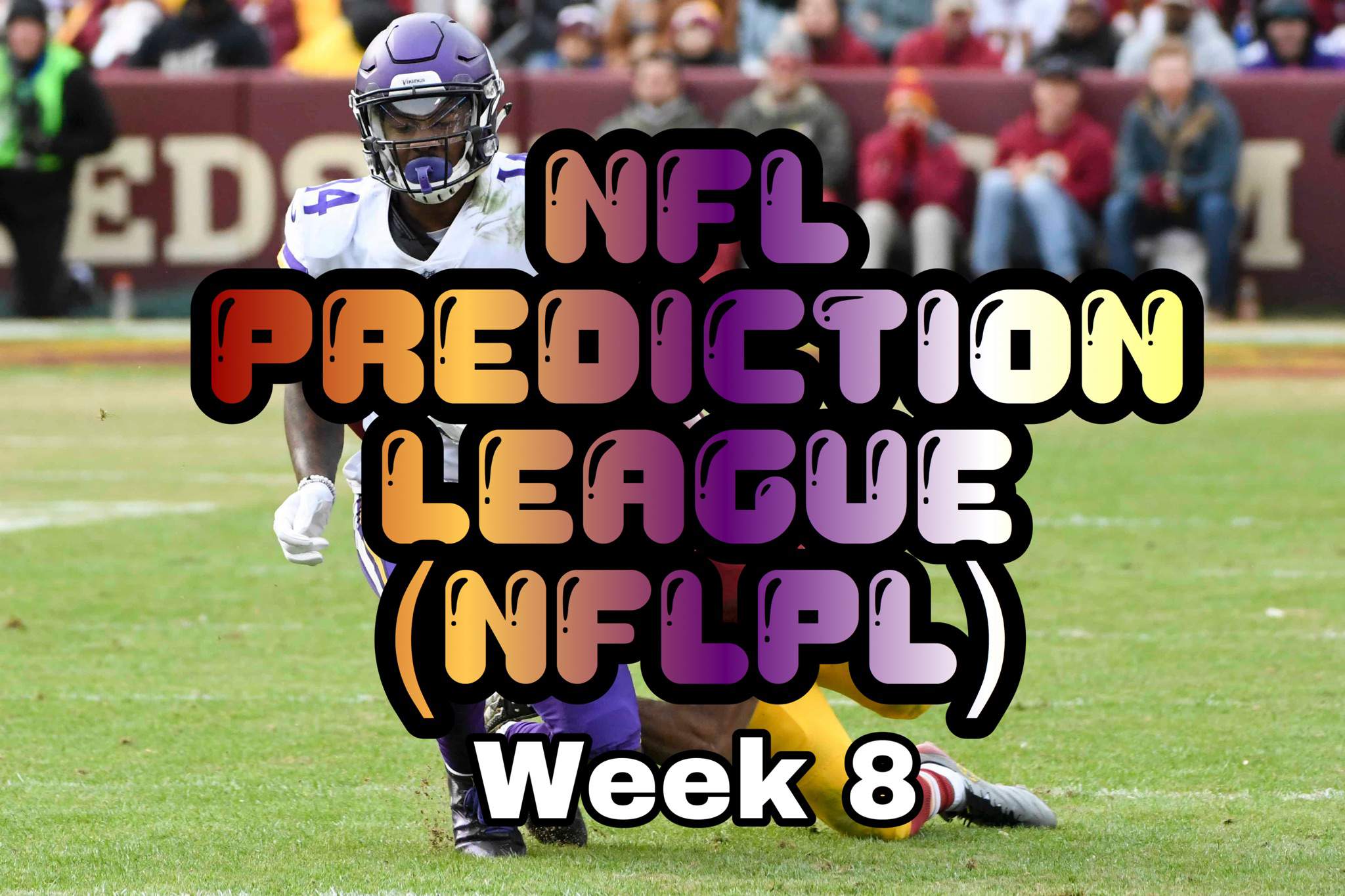 NFL Prediction League (NFLPL) Week 8 Gridiron 🏈 Amino