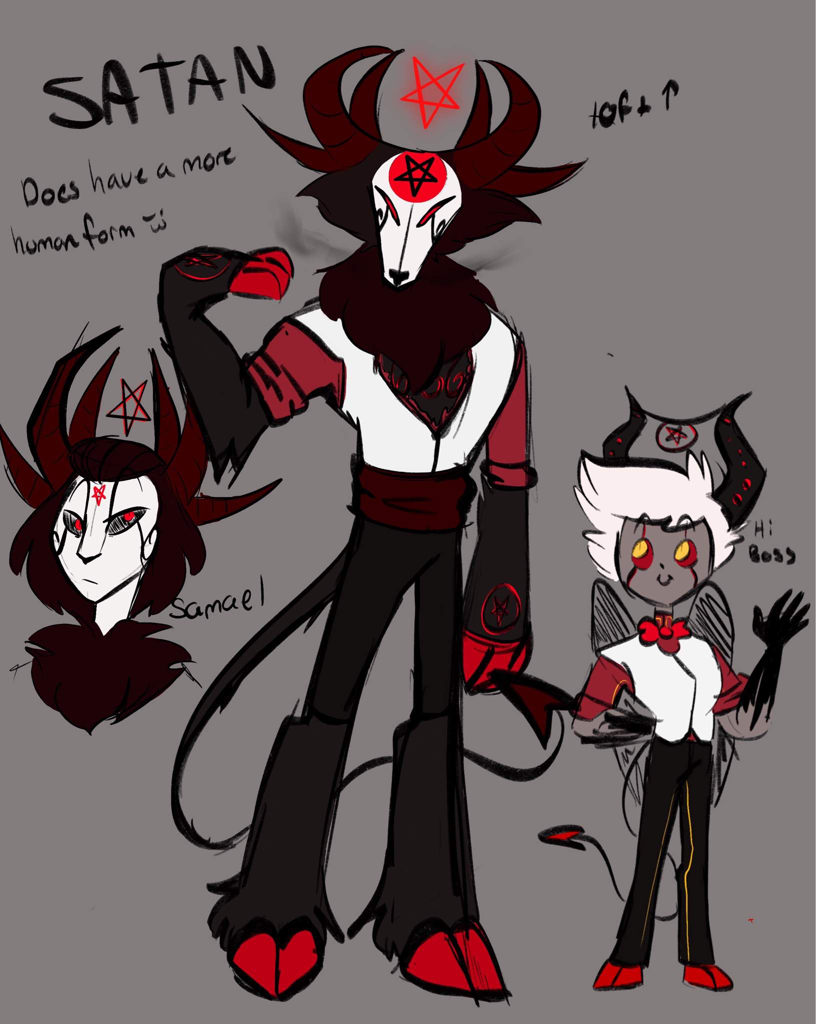 Satansamael Hazbin Hotel Official Amino