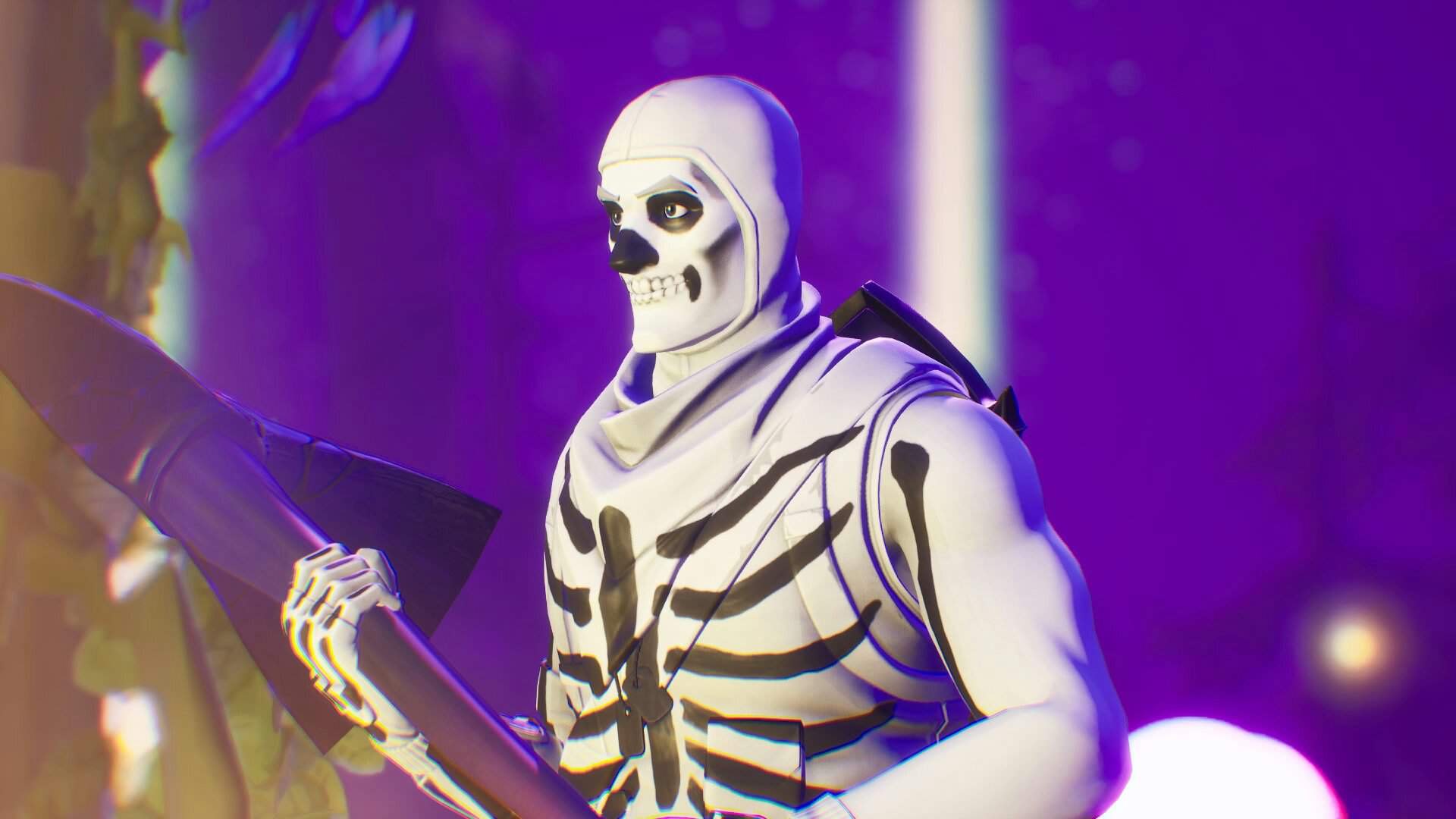 Fortnite Purple Skull Trooper Wallpaper Wallpaper HD New