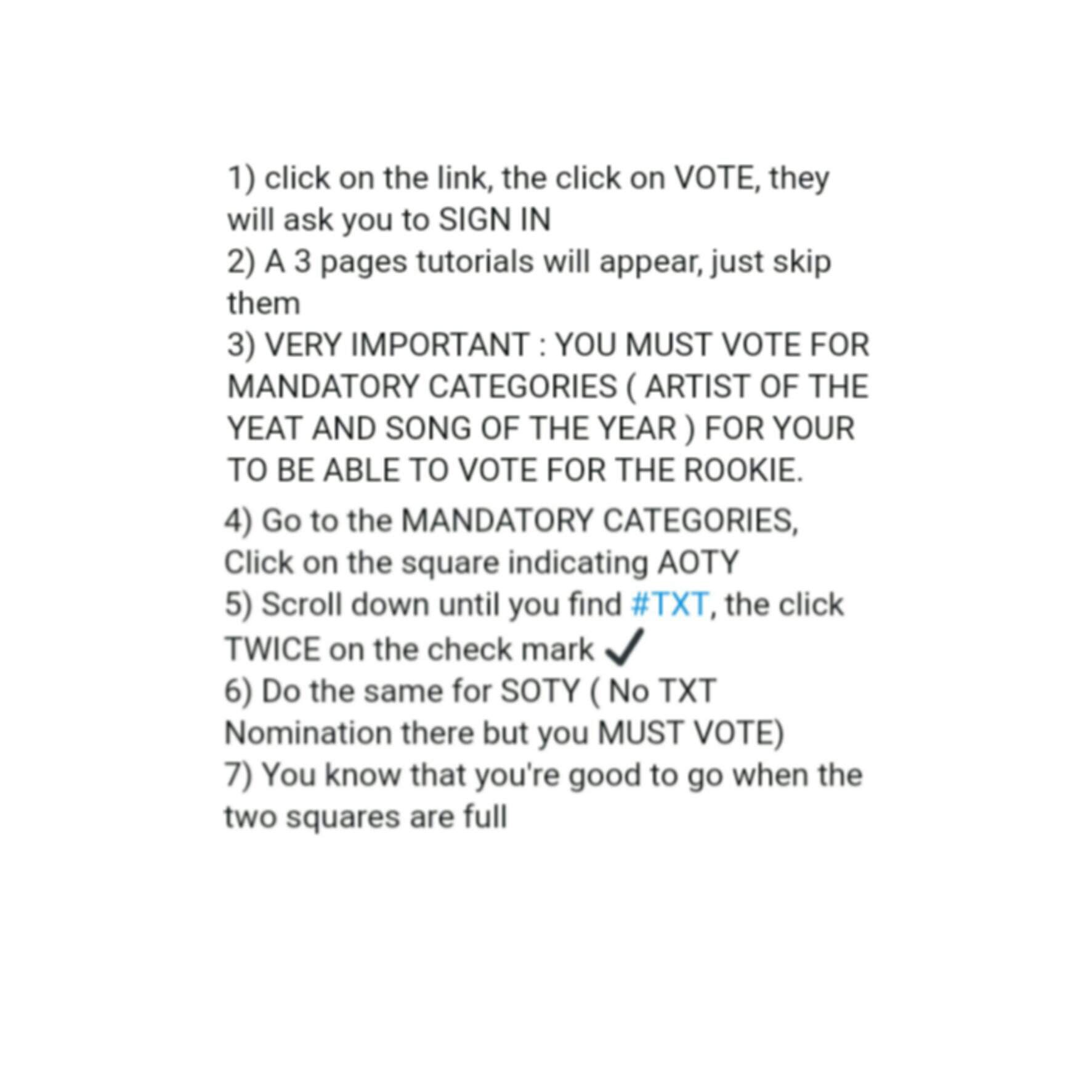 MAMA voting tutorial. TXT (투모로우바이투게더) Amino
