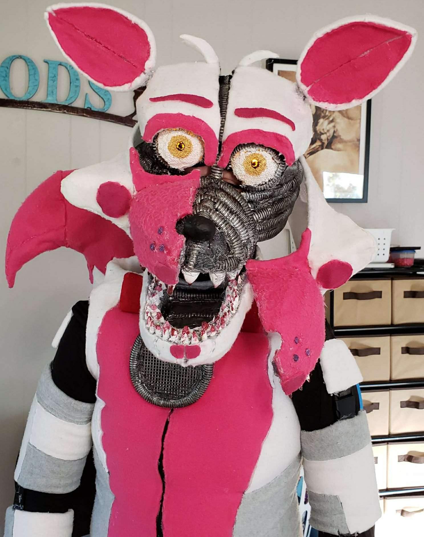 Finished Funtime Foxy cosplay Five Nights At Freddy's Amino.