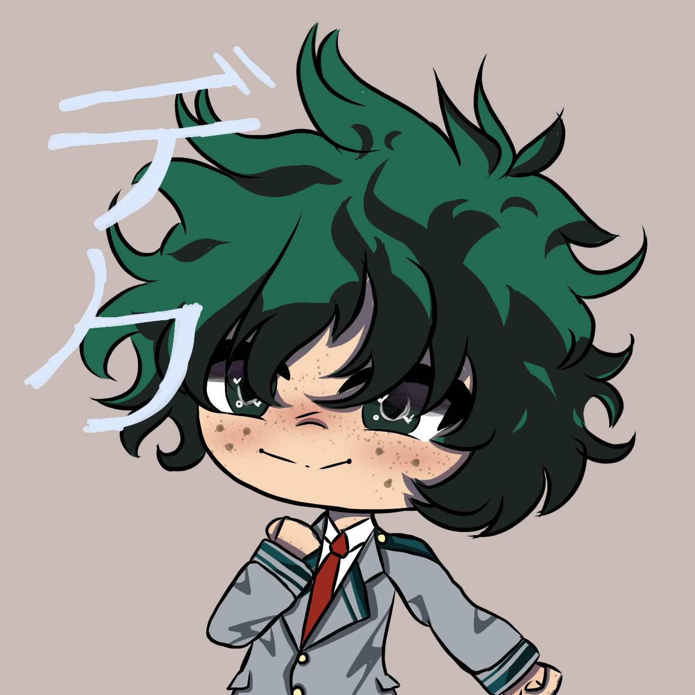 Deku Gatcha Life : Download on pc & play it online for free. - pic-cahoots