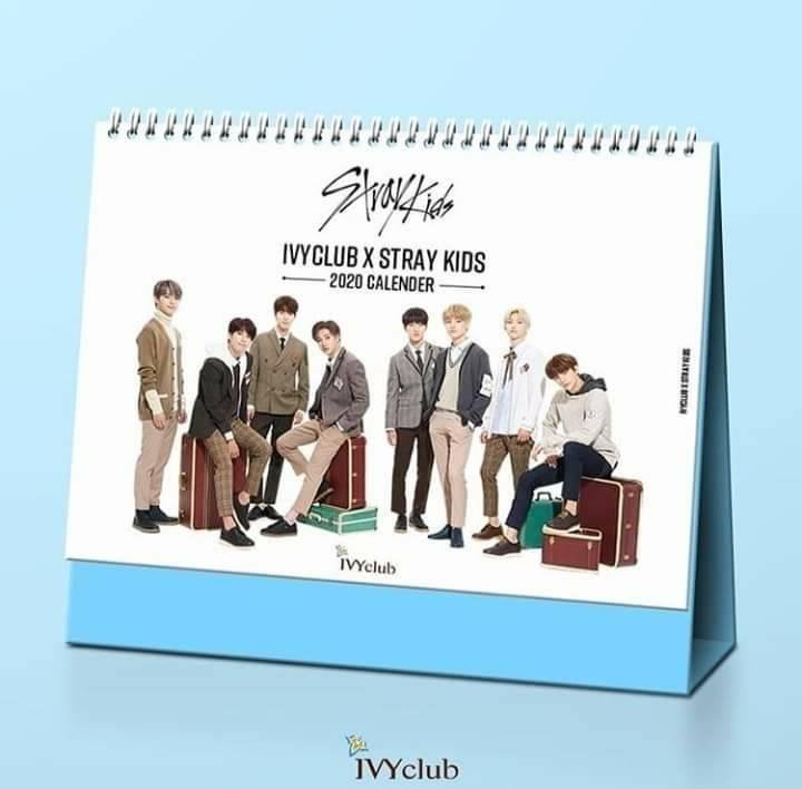 IVYCLUB 2020 CALENDAR x STRAY KIDS | Stray Kids Amino