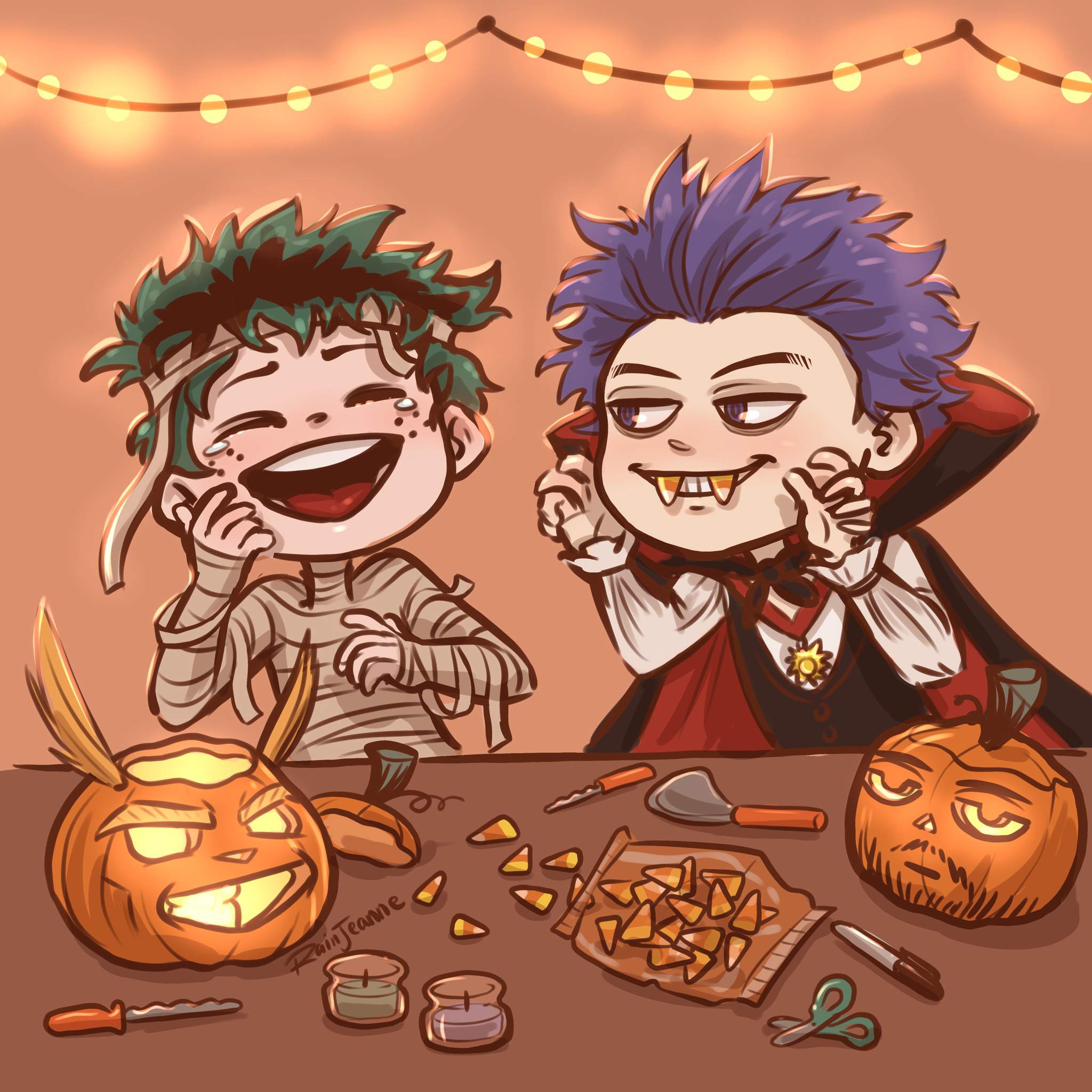 deku-shinsou-sketch-pumpkin-carving-anime-amino