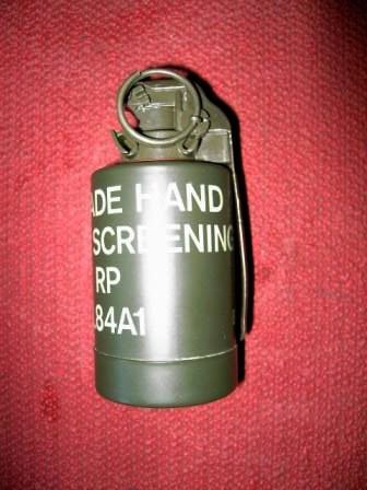 white phosphorus grenade