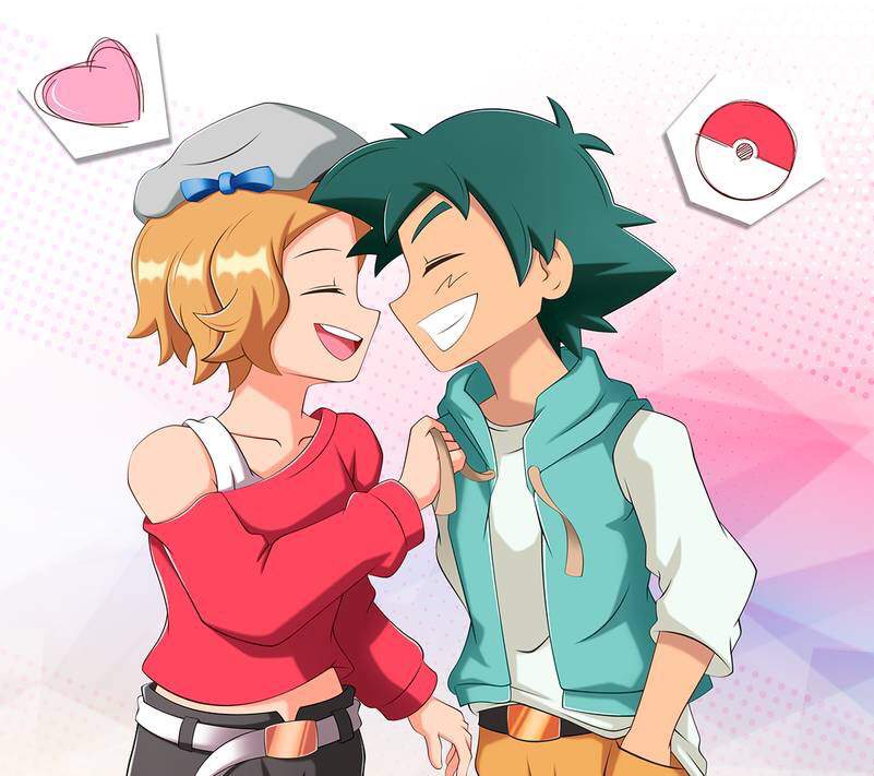 Ash And Serena Couple After Galargou And Koharu Future Couple Theory Amourshipping Amino 