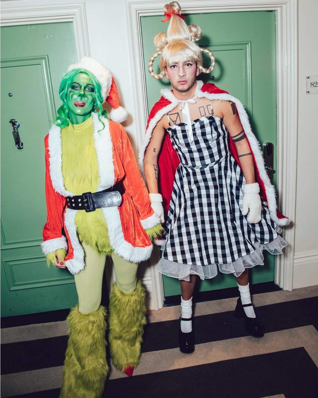 Best costumes, The Grinch and Cindy Lou Who 😂 Clique Amino.