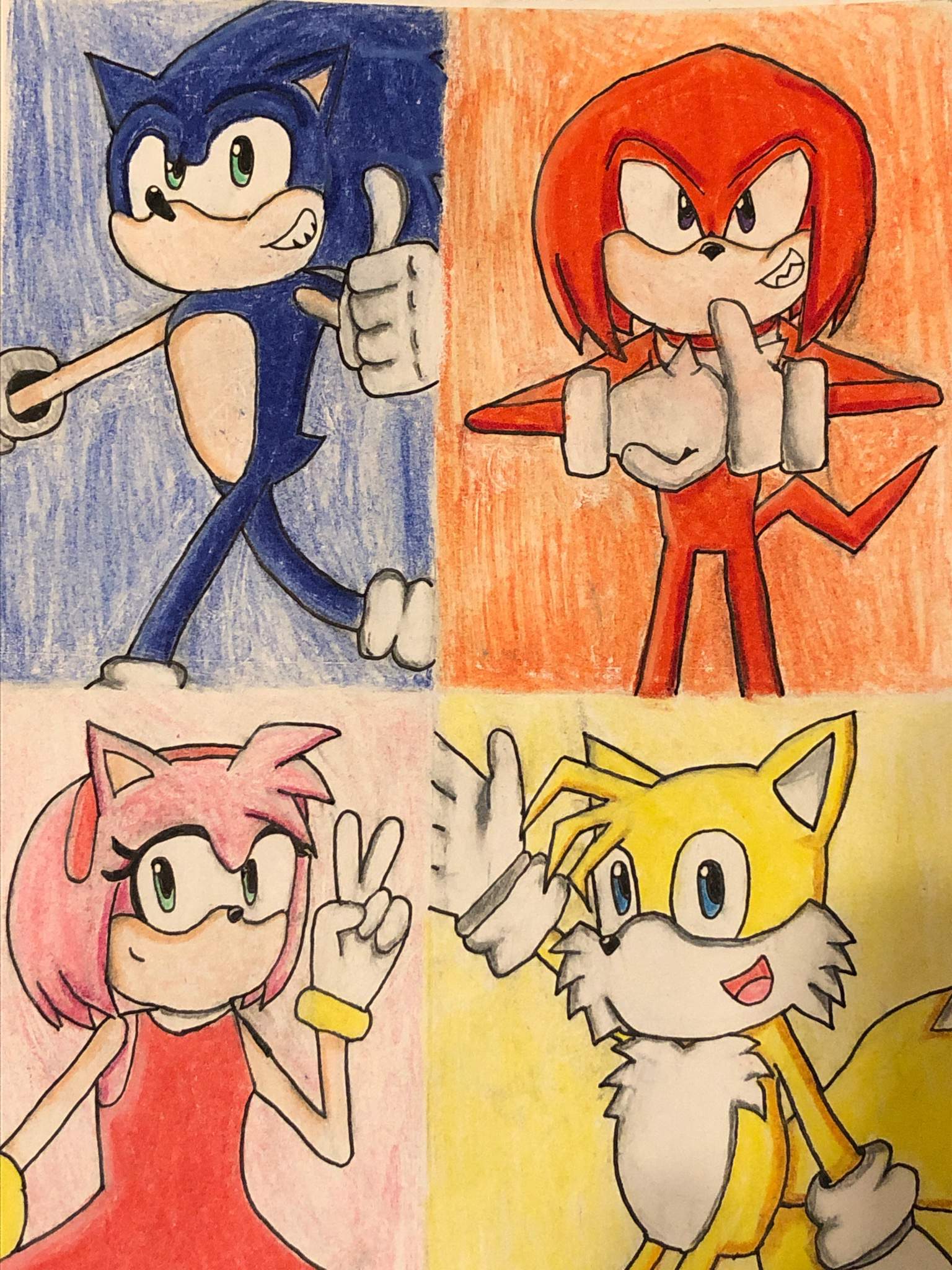 Sonic Adventure Drawing! | Sonic The Hedgehog! Amino