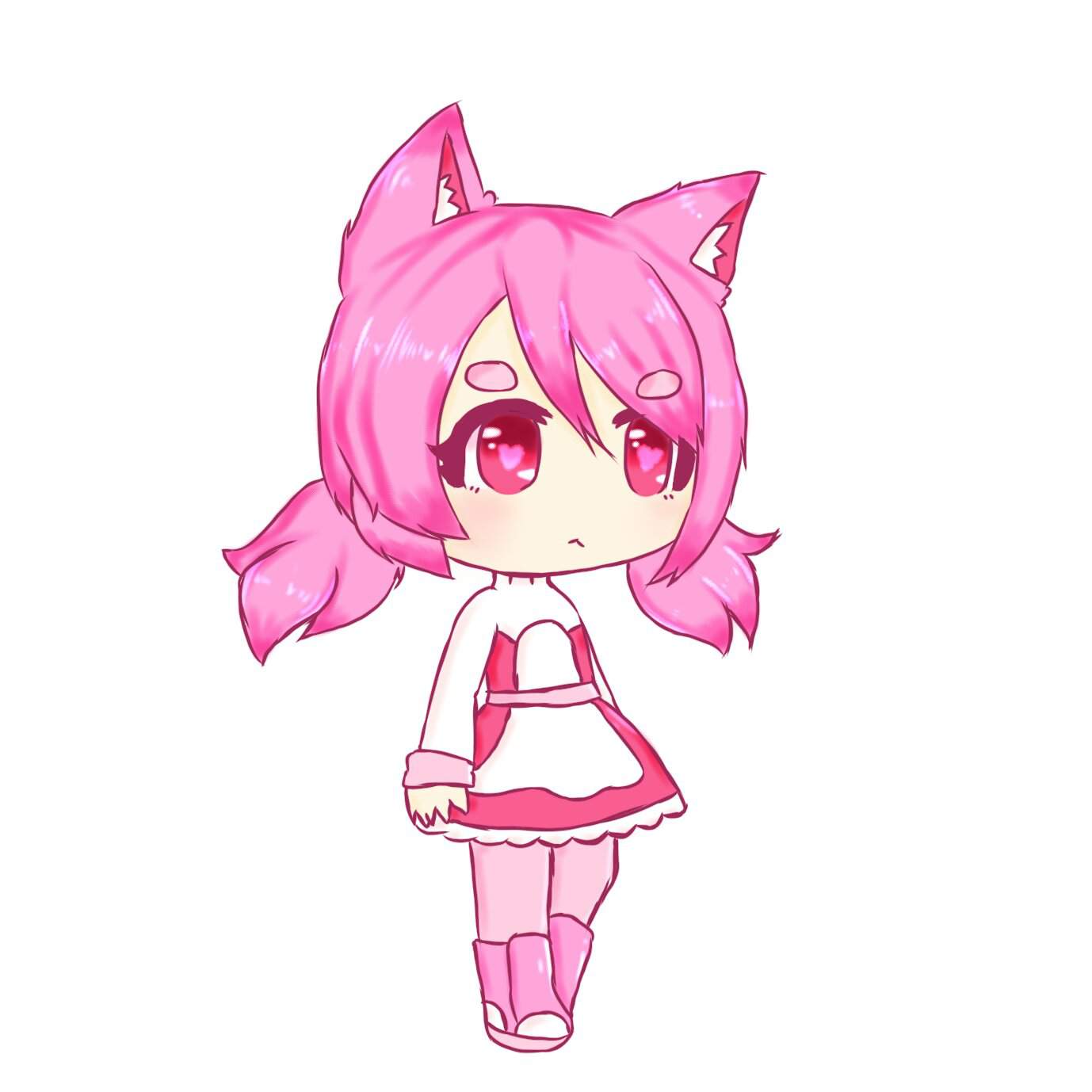 gacha life pink shirt