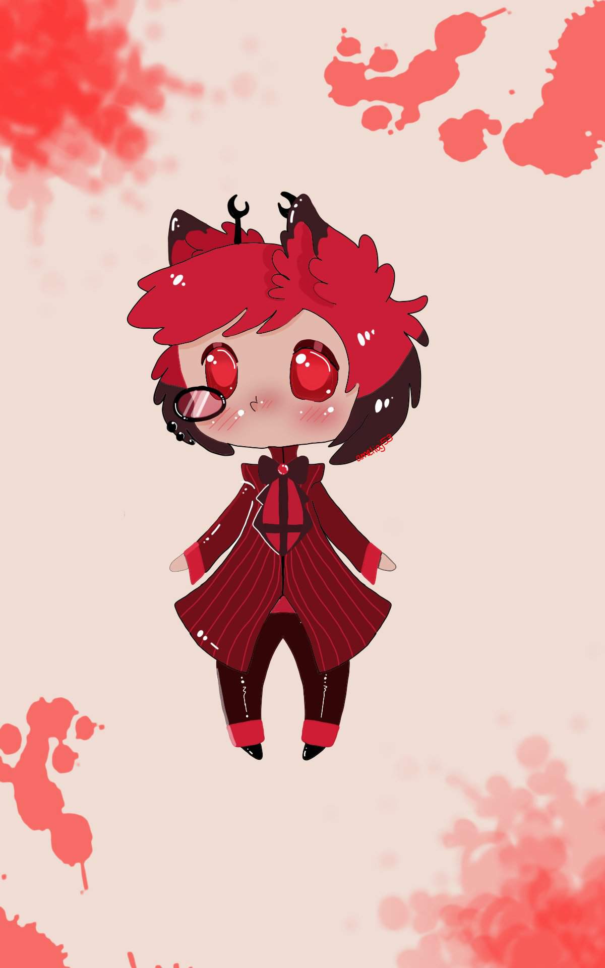 Chibi Alastor Hazbin Hotel Official Amino