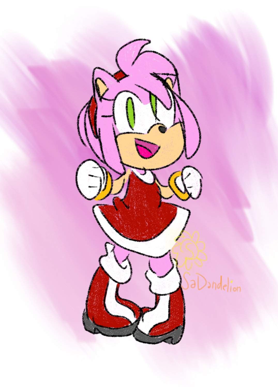 Amy The Pretty Rose Sonic The Hedgehog Amino