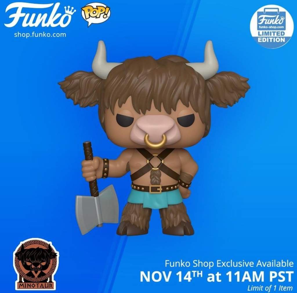 El Mito Del Minotauro Funko World Amino