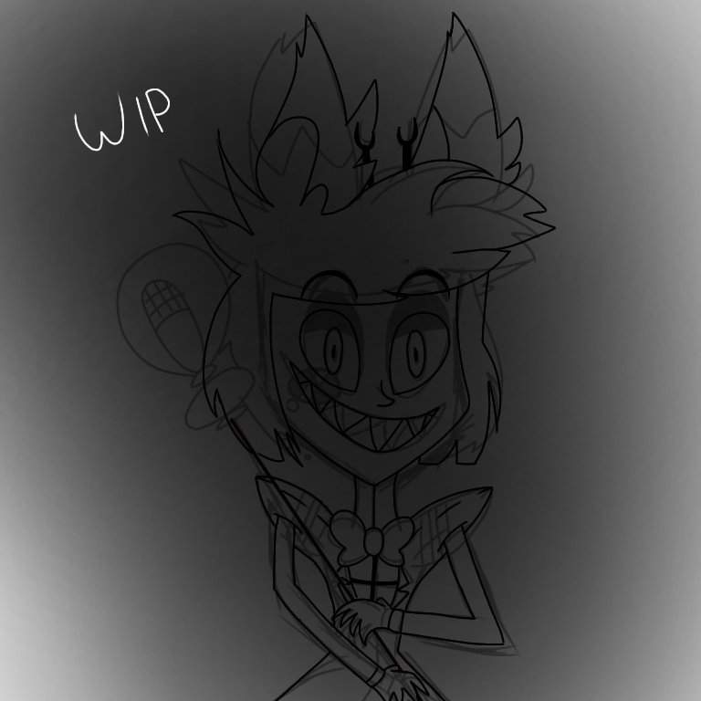 Alastor Wip Hazbin Hotel Official Amino