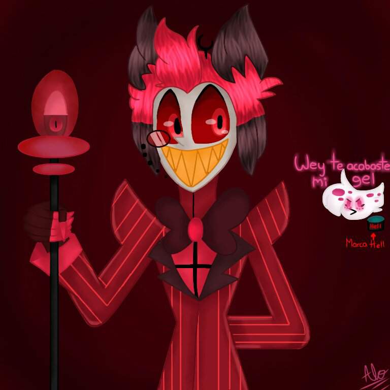 Dibujo De Alastor Hazbin Hotel Amino Español Amino